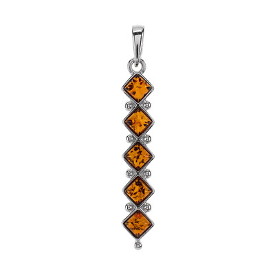 Baltic Amber Silver Pendant (dagen)