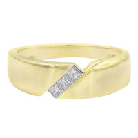 9K SI1 (G) Diamond Gold Ring