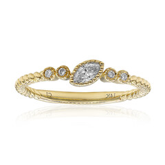 14K SI1 (H) Diamond Gold Ring (CIRARI)