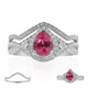 18K Pink Burmese Spinel Gold Ring (CIRARI)