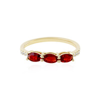 9K Tanzanian Ruby Gold Ring