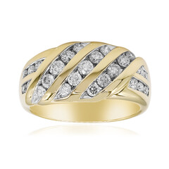 9K SI1 (G) Diamond Gold Ring