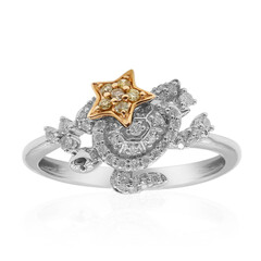 14K SI2 Yellow Diamond Gold Ring (Smithsonian)