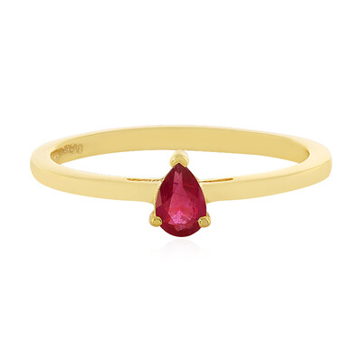 Madagascar Ruby Silver Ring