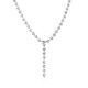 Zircon Silver Necklace (de Melo)