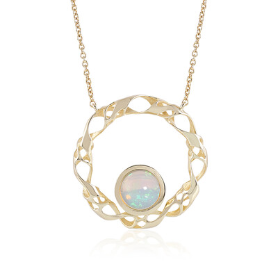 9K Welo Opal Gold Necklace (Ornaments by de Melo)