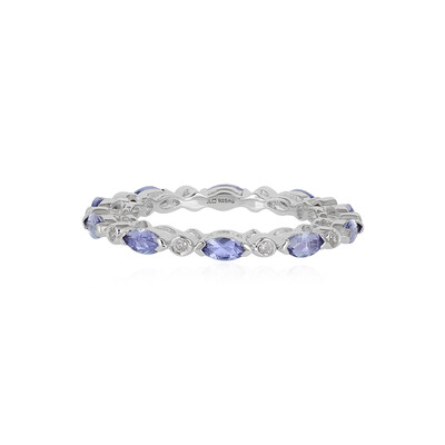 Tanzanite Silver Ring