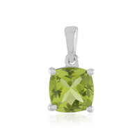 Peridot Silver Pendant