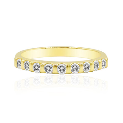 18K IF (D) Diamond Gold Ring (Annette)