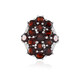 Mozambique Garnet Silver Ring