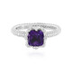 Siberian Amethyst Silver Ring (de Melo)