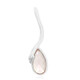 Rose Quartz Silver Pendant (MONOSONO COLLECTION)