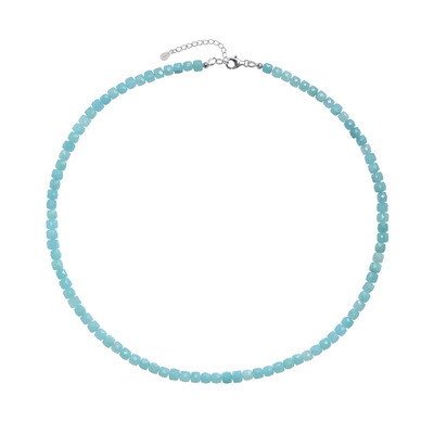 Amazonite Silver Necklace