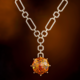 14K Sphalerite Gold Necklace (AMAYANI)