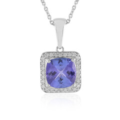 14K AAA Tanzanite Gold Necklace (AMAYANI)