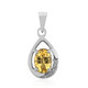 Yellow Beryl Silver Pendant