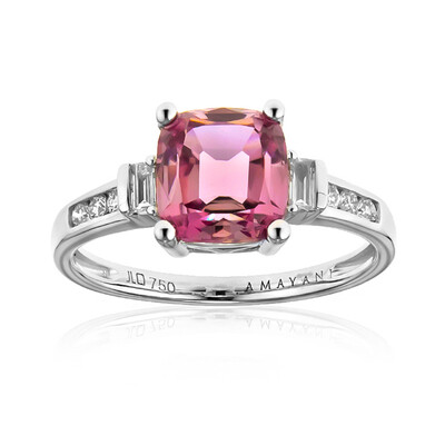 18K Pink Diaspore Gold Ring (AMAYANI)