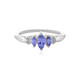 Tanzanite Silver Ring