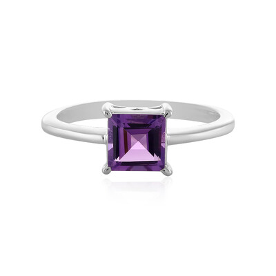 Uruguayan Amethyst Silver Ring