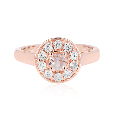 Morganite Silver Ring