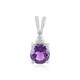 Uruguayan Amethyst Silver Pendant