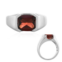 Indian Garnet Silver Ring