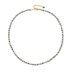 Fancy Zircon Silver Necklace