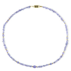 Tanzanite Silver Necklace