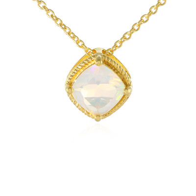 Welo Opal Silver Necklace