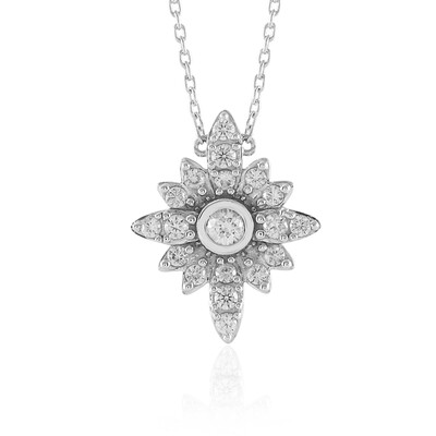 Zircon Silver Necklace