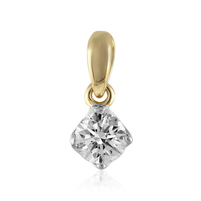 14K SI1 (G) Diamond Gold Pendant (Annette)