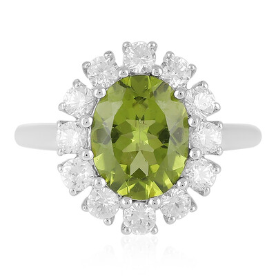 Peridot Silver Ring