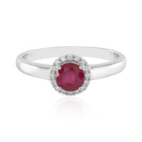 Madagascar Ruby Silver Ring