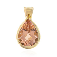 9K Morganite Gold Pendant (CUSTODANA)