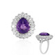 Moroccan Amethyst Silver Ring