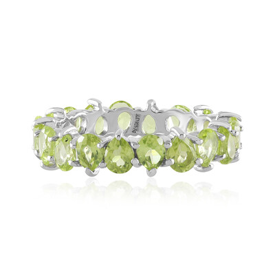 Peridot Silver Ring