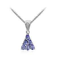 Tanzanite Silver Necklace