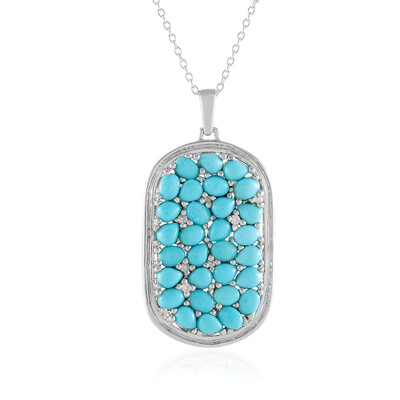 Sleeping Beauty Turquoise Silver Necklace (Faszination Türkis)