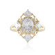 9K Zircon Gold Ring