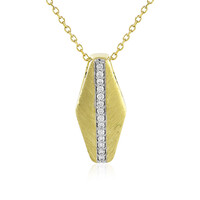 9K Flawless (F) Diamond Gold Necklace (LUCENT DIAMONDS)