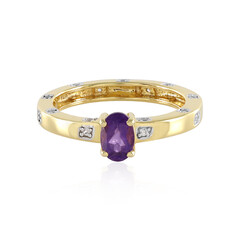 Amethyst Silver Ring