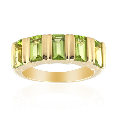 Peridot Silver Ring