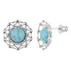 Turquoise Silver Earrings (dagen)