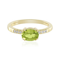 Peridot Silver Ring