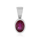 Bemainty Ruby Silver Pendant