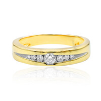 18K IF (D) Diamond Gold Ring