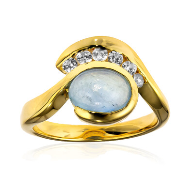 Ofiki Aquamarine Silver Ring