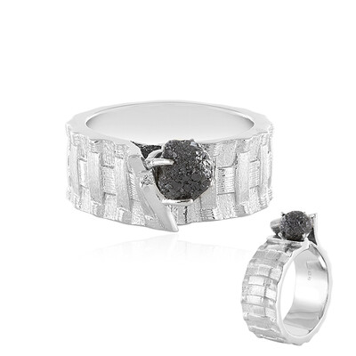 Silver Diamond Silver Ring (MONOSONO COLLECTION)