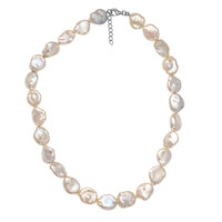 Freshwater pearl Silver Necklace (TPC)