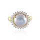 Silver Freshwater Pearl Silver Ring